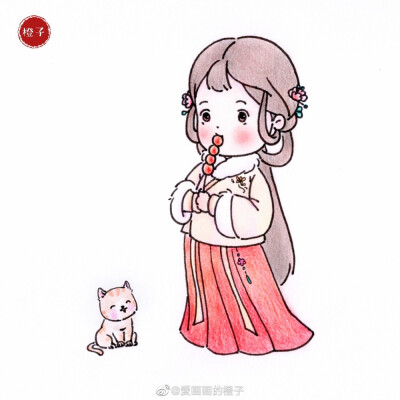 （源自微博，侵权删）画师@爱画画的橙子
