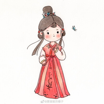  （源自微博，侵权删）画师@爱画画的橙子
