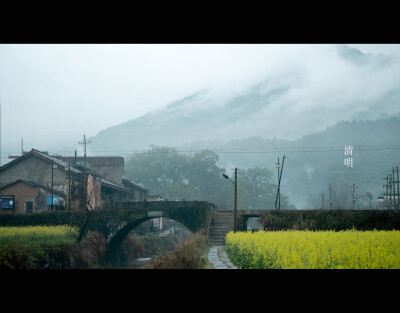 烟雨之下的江南格外有意境