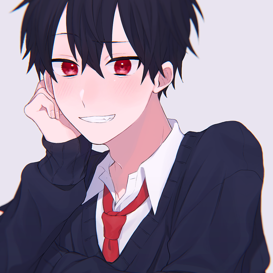 动漫男头自截头像拿图点赞