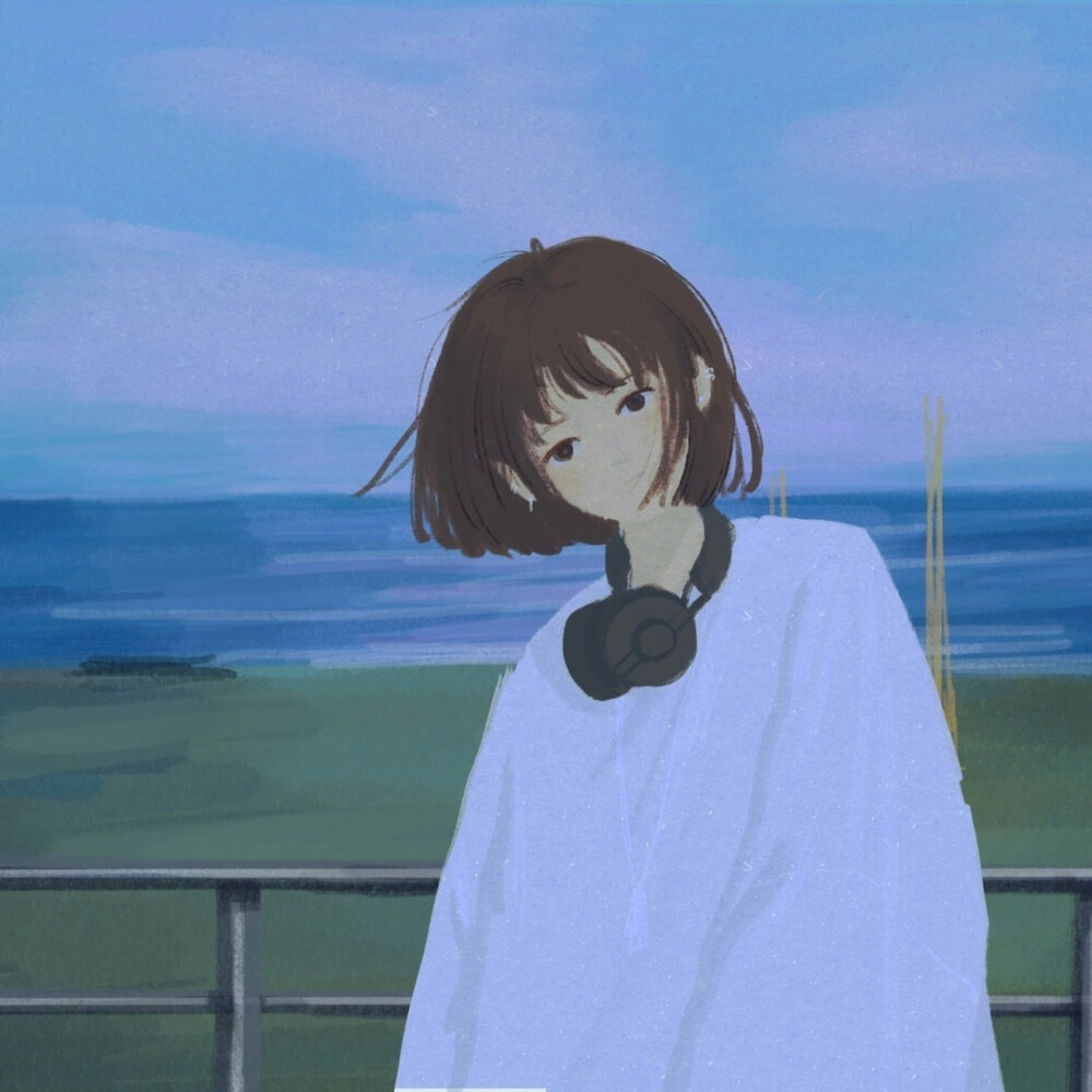 一组男生女生插画头像 画师:@卡西mduo 67