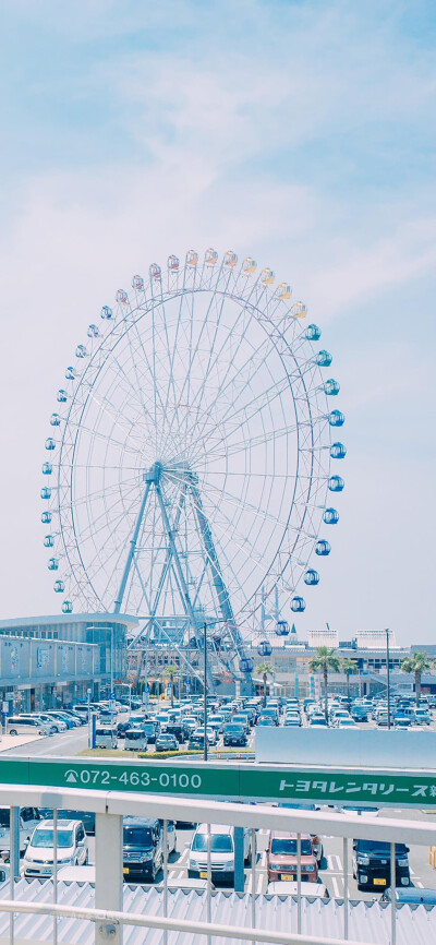 蓝色天空【壁纸】