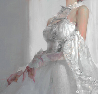 裙子和白色，两样美好的事物
画师：DannyLaiLai