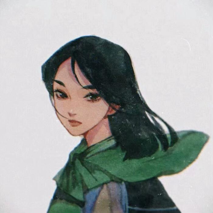 阿莘花木兰女生头像壁纸