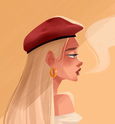 插画师 Seda Coskun