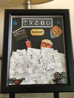 电影票创意收纳