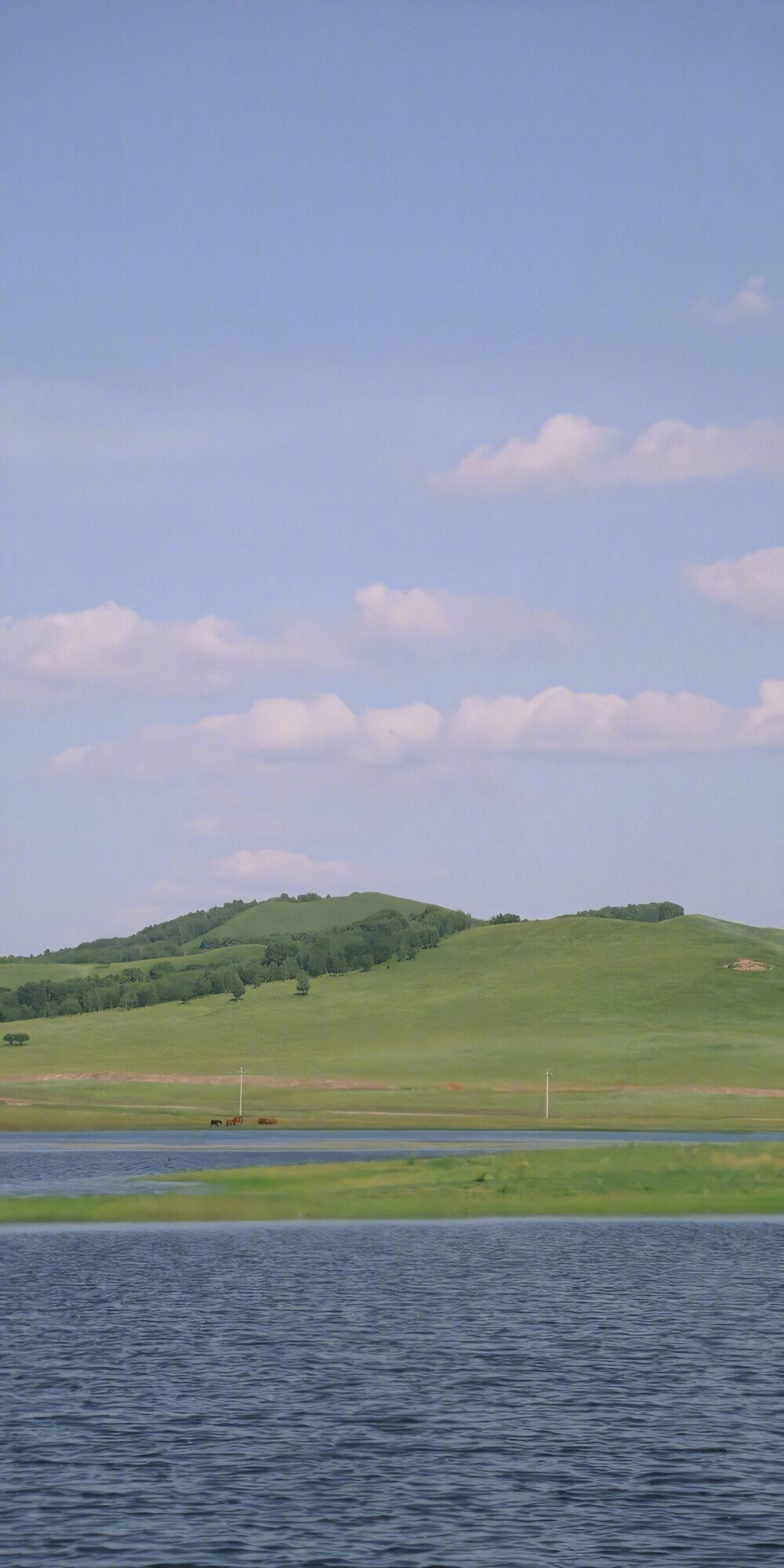 风景，远处