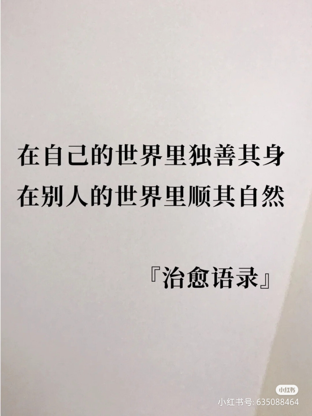 治愈语录