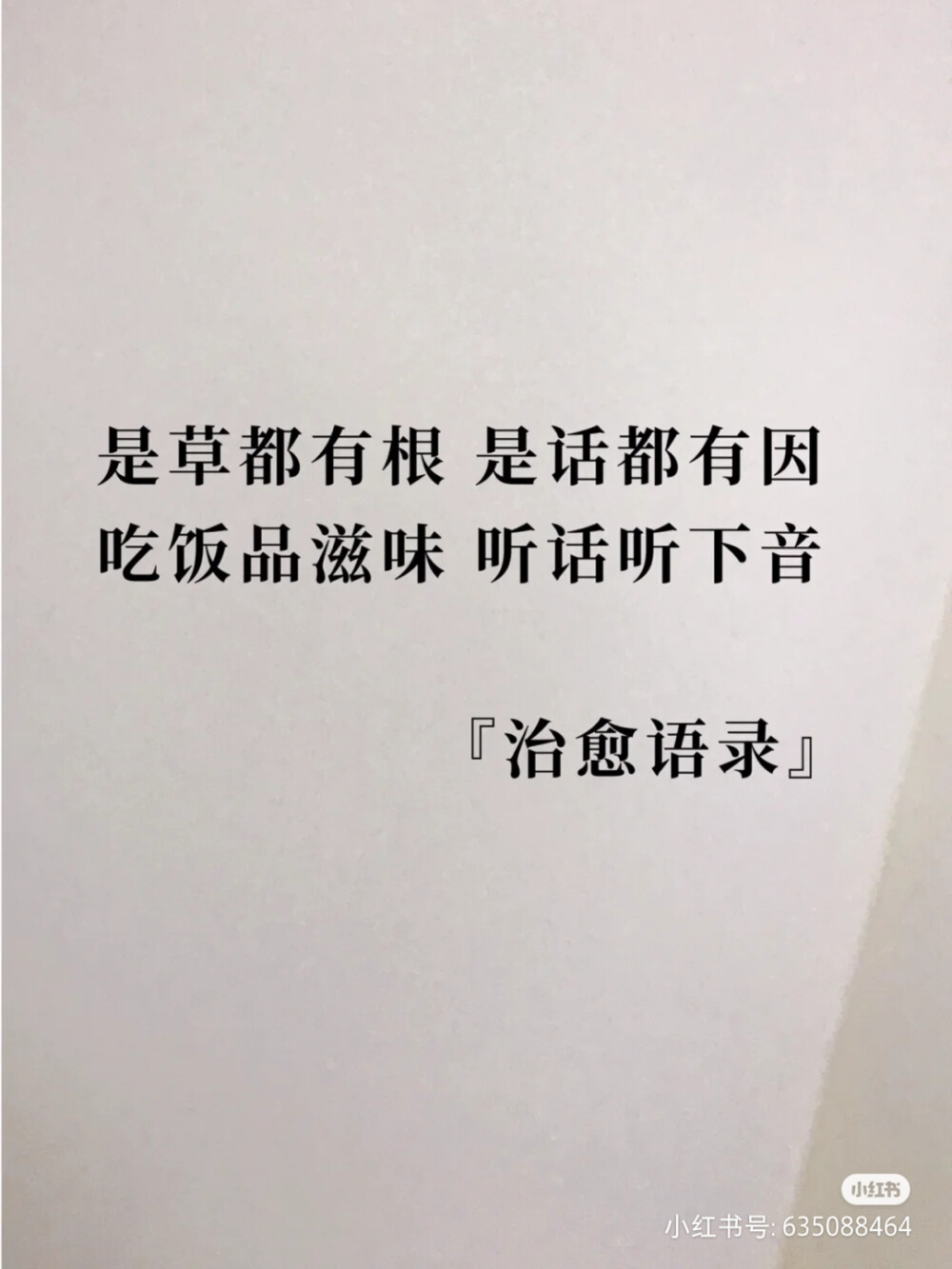 治愈语录