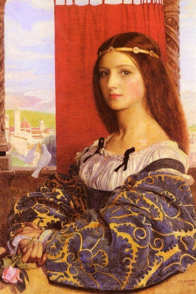 弗兰克·卡多根·考珀（Frank Cadogan Cowper）（1877年10月16日至1958年11月17日）是英国画家和肖像，历史和文学场景的插画画家，被描述为“拉斐尔前派的末世”。