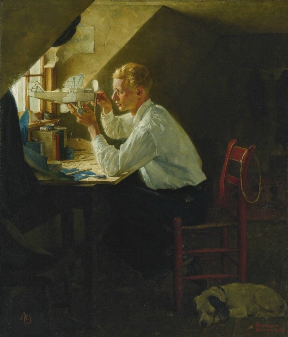 Norman Percevel Rockwell（1894年2月3日至1978年11月8日）是美国画家和插画家。