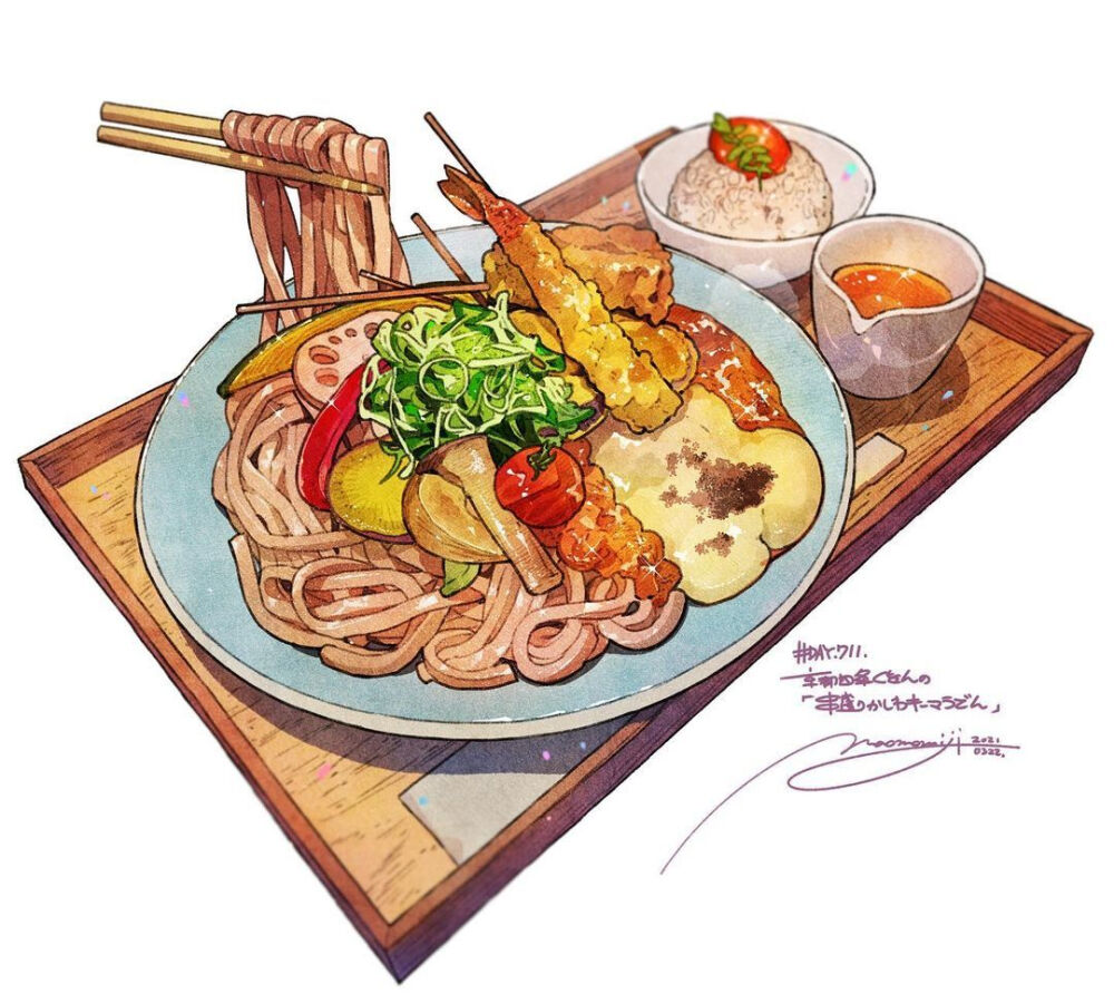 美食绘, ins:maomomiji 676767