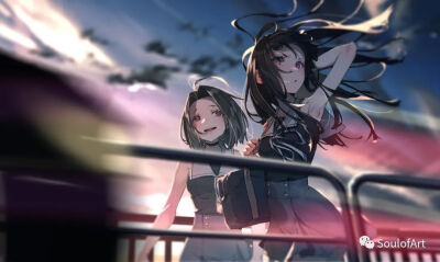 插画师：ろるあ /
TW: @Rolua_N
转载自：SoulofArt