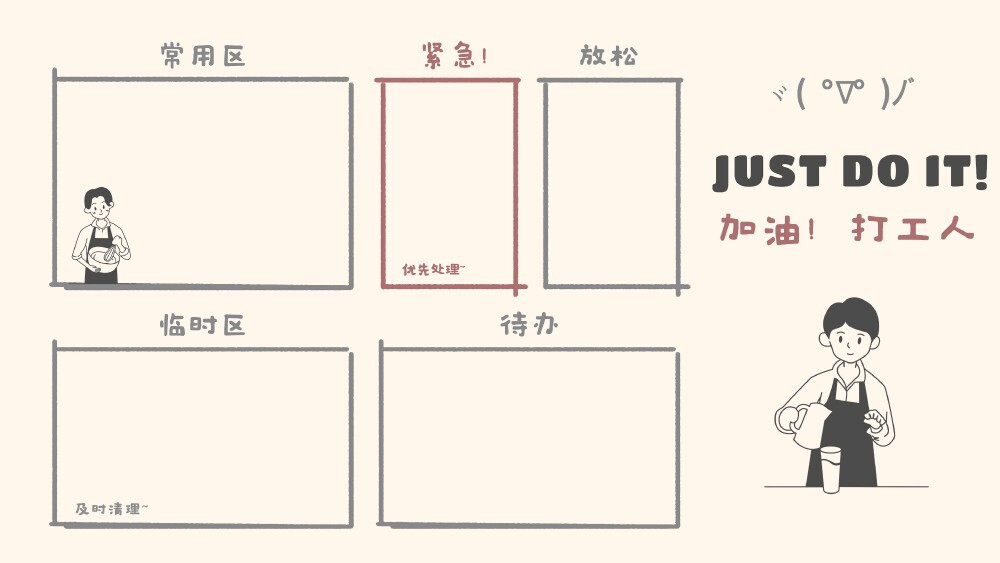 打工人的电脑壁纸