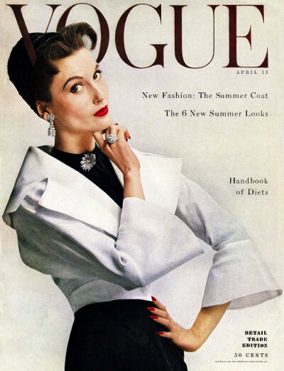 Vogue Magazine Cover （1953 ​​​)