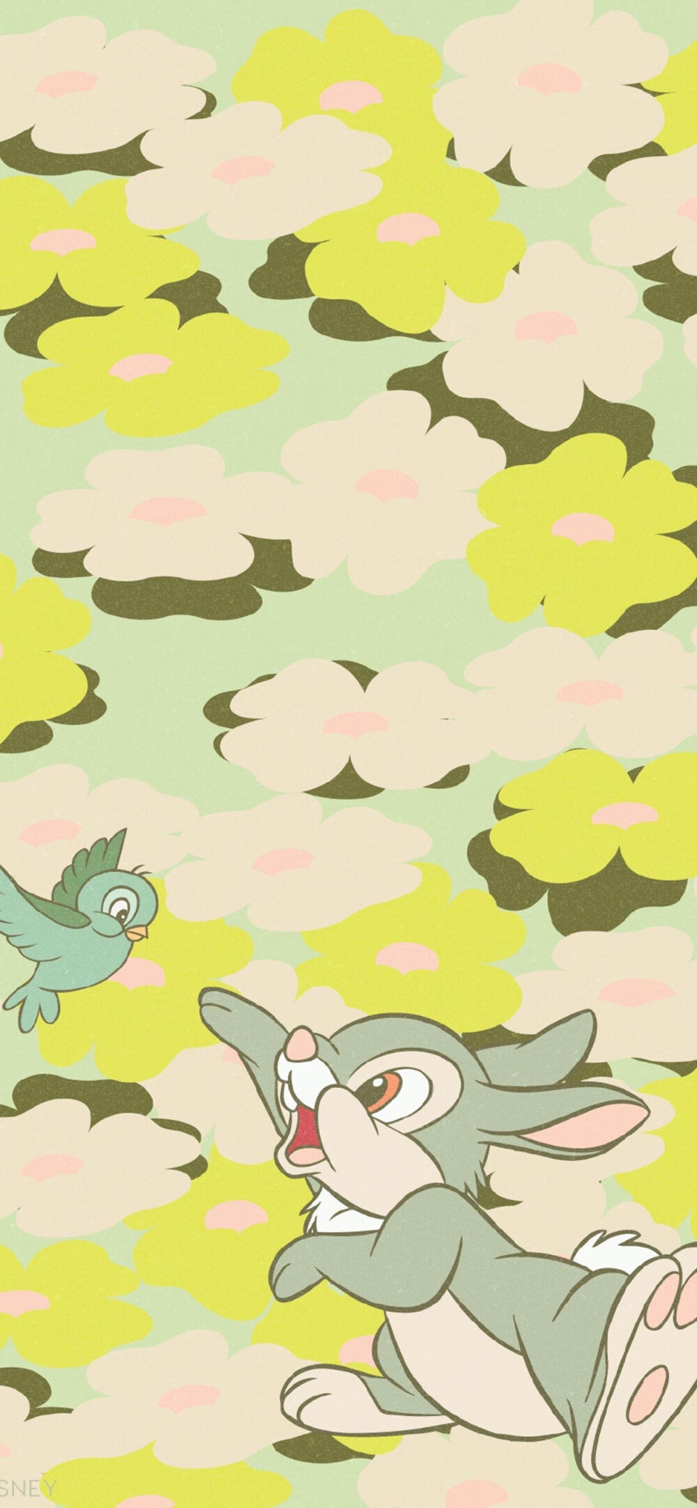 迪士尼兔子桑普臭鼬花儿一颗酸苹果