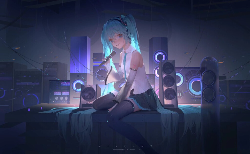 初音未來# miku 畫師:矮柯echo