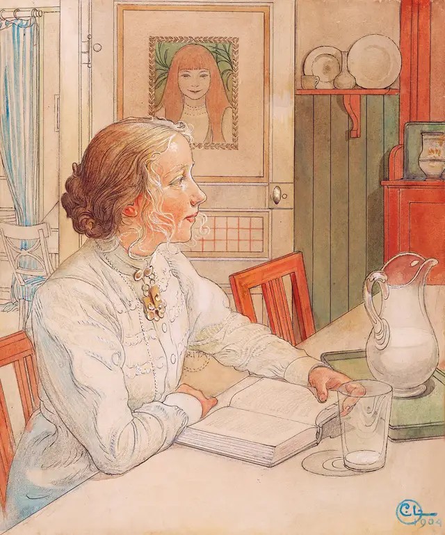 瑞典画家Carl Larsson作品