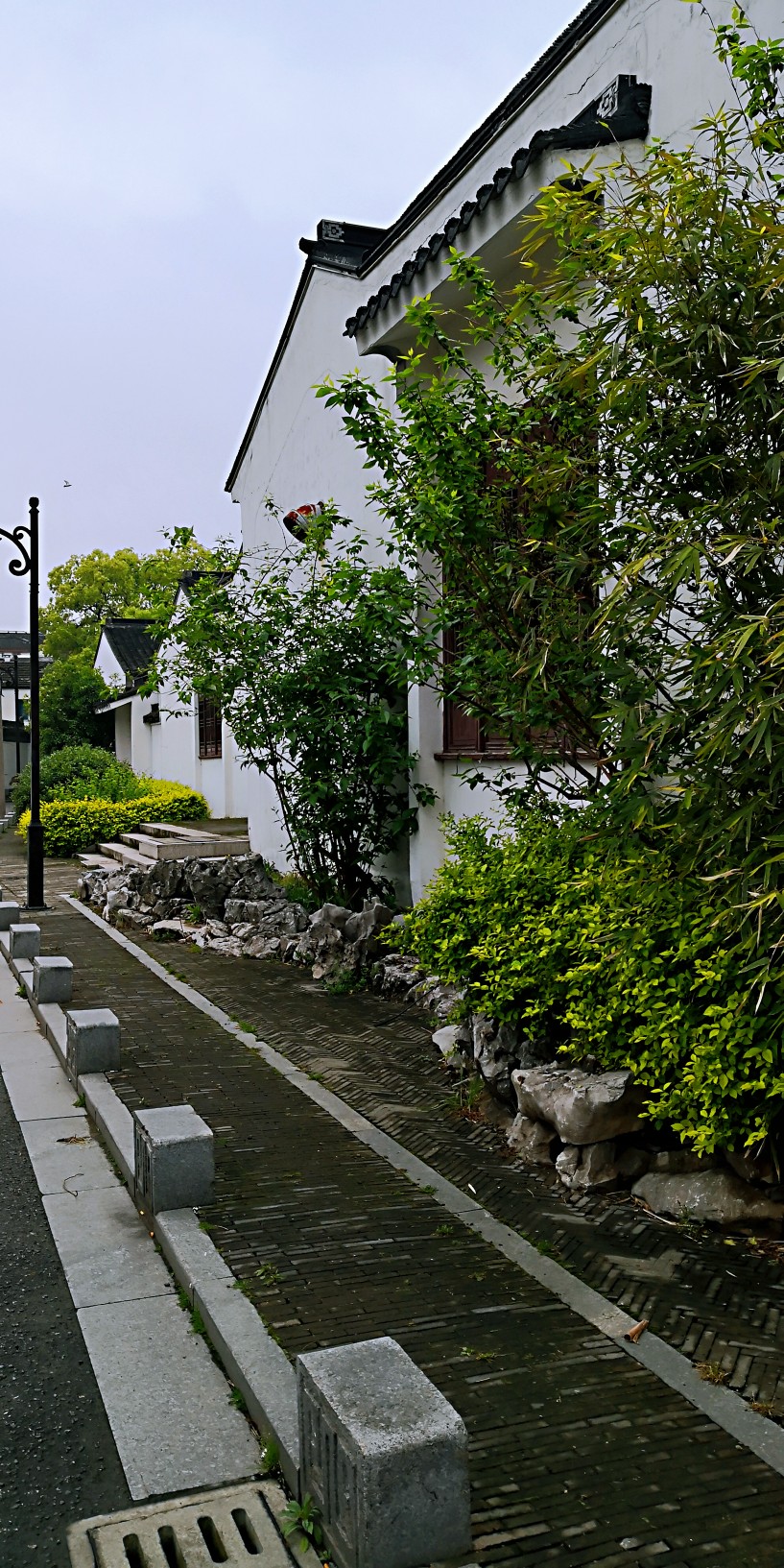 烟雨江南。苏州桃花坞。（自己拍的）