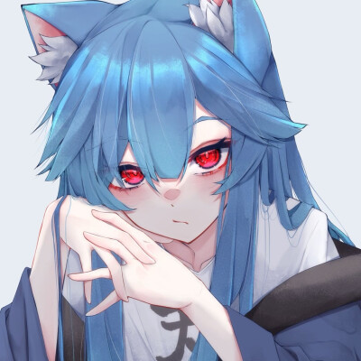 蓝色系.