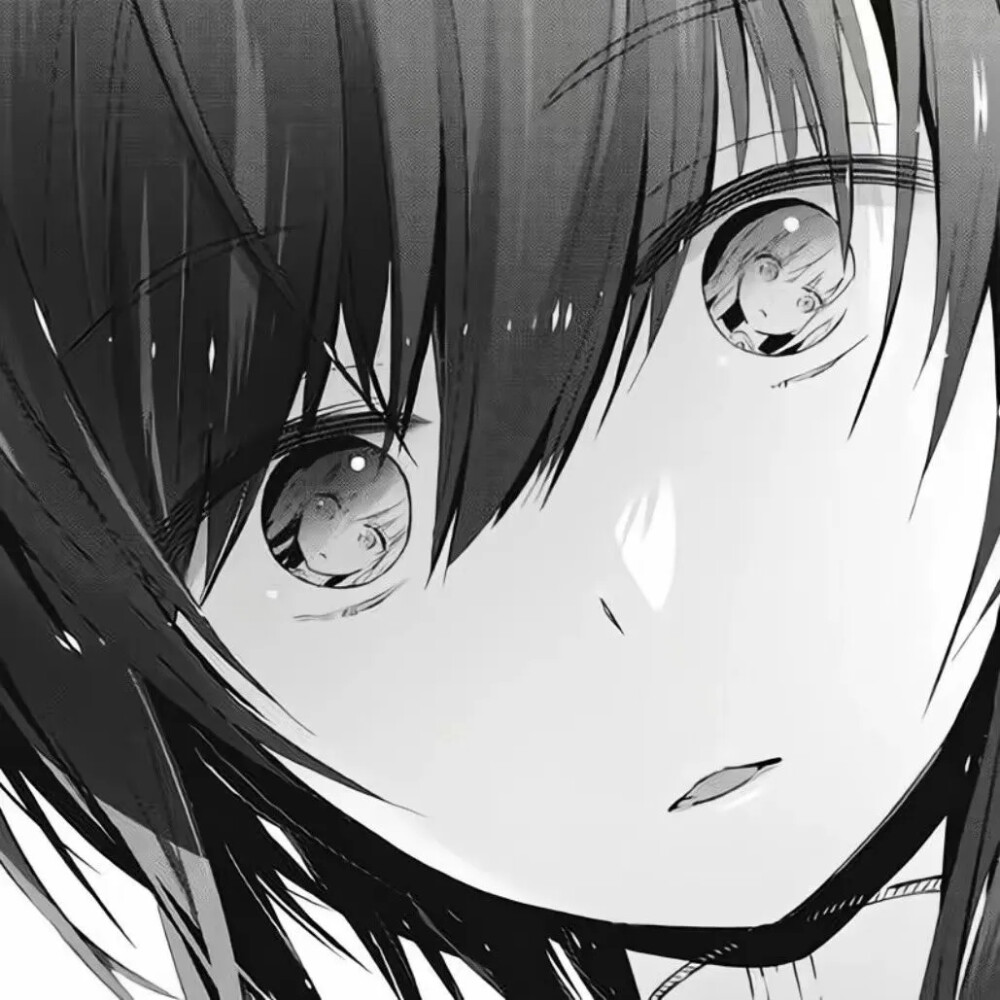 情头 二次元 黑白 - 堆糖,美图壁纸兴趣社区