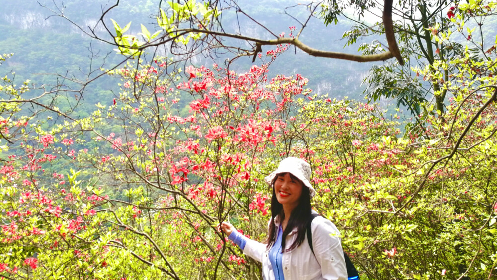 宜昌风鼓洞徒步，山青水秀