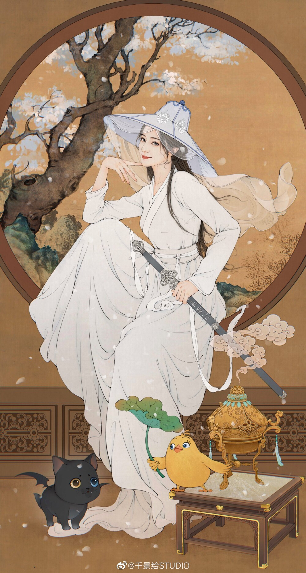 千景绘图源微博 - 堆糖,美图壁纸兴趣社区