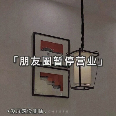 朋友圈暂停营业