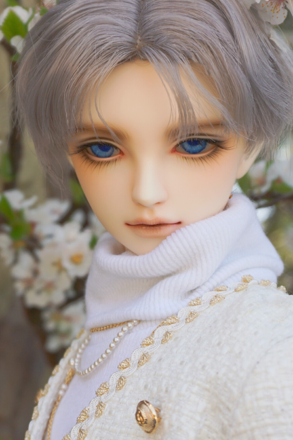 人偶奇缘 bjd doll 看庭前花开花落