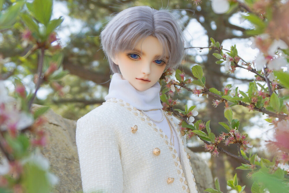 人偶奇缘 bjd doll 看庭前花开花落