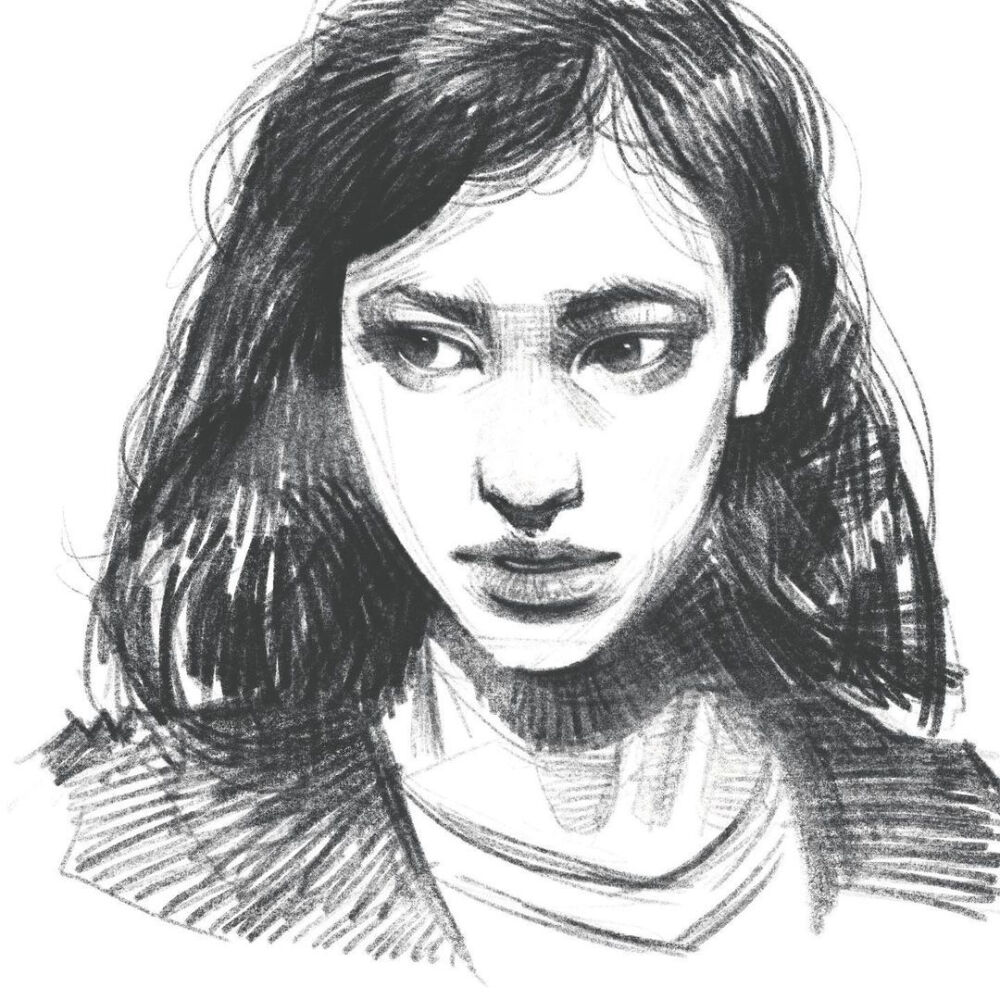 人物头像速写
插画师doriaaa_art