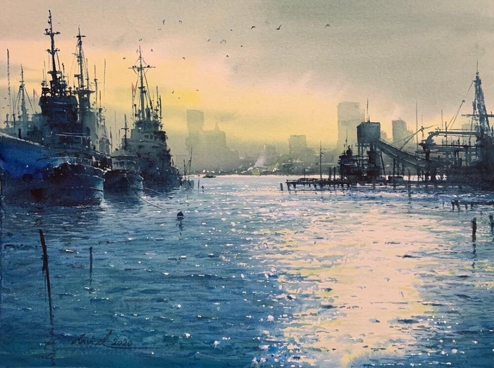 伊朗画家 Javid Tabatabaei