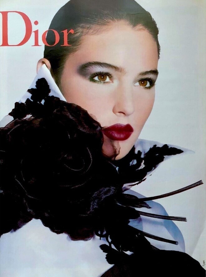 Monica Bellucci for Dior，1990 ​​​