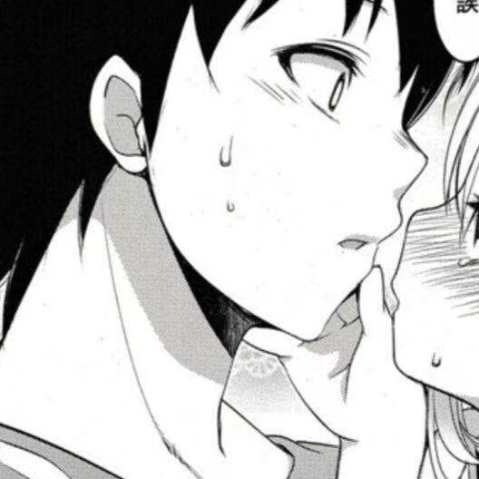 黑白动漫情头/众生皆苦唯有你是草莓味的