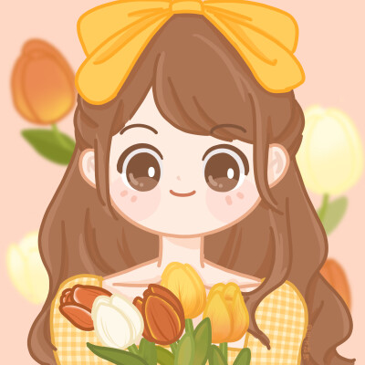 鲜花与少女
作者：@芋泥甜饼