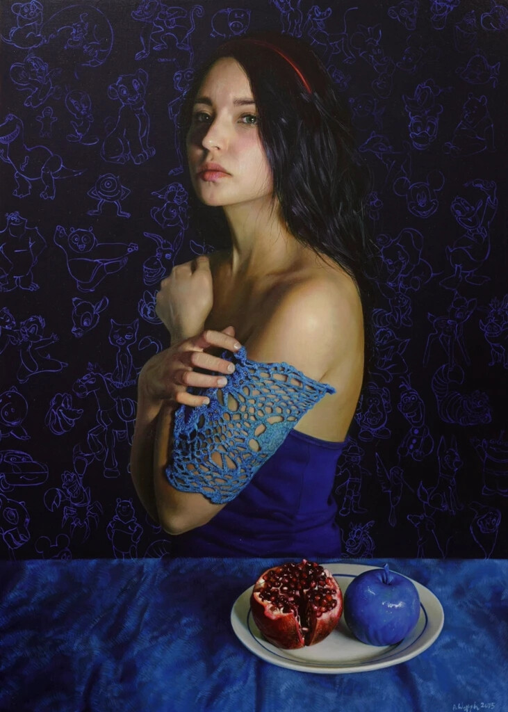 油画 Anna Wypych 安娜·维皮奇 波兰, (1986-)