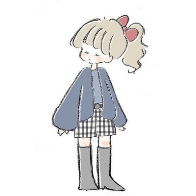 简笔画女孩
画师：umeko ​​​