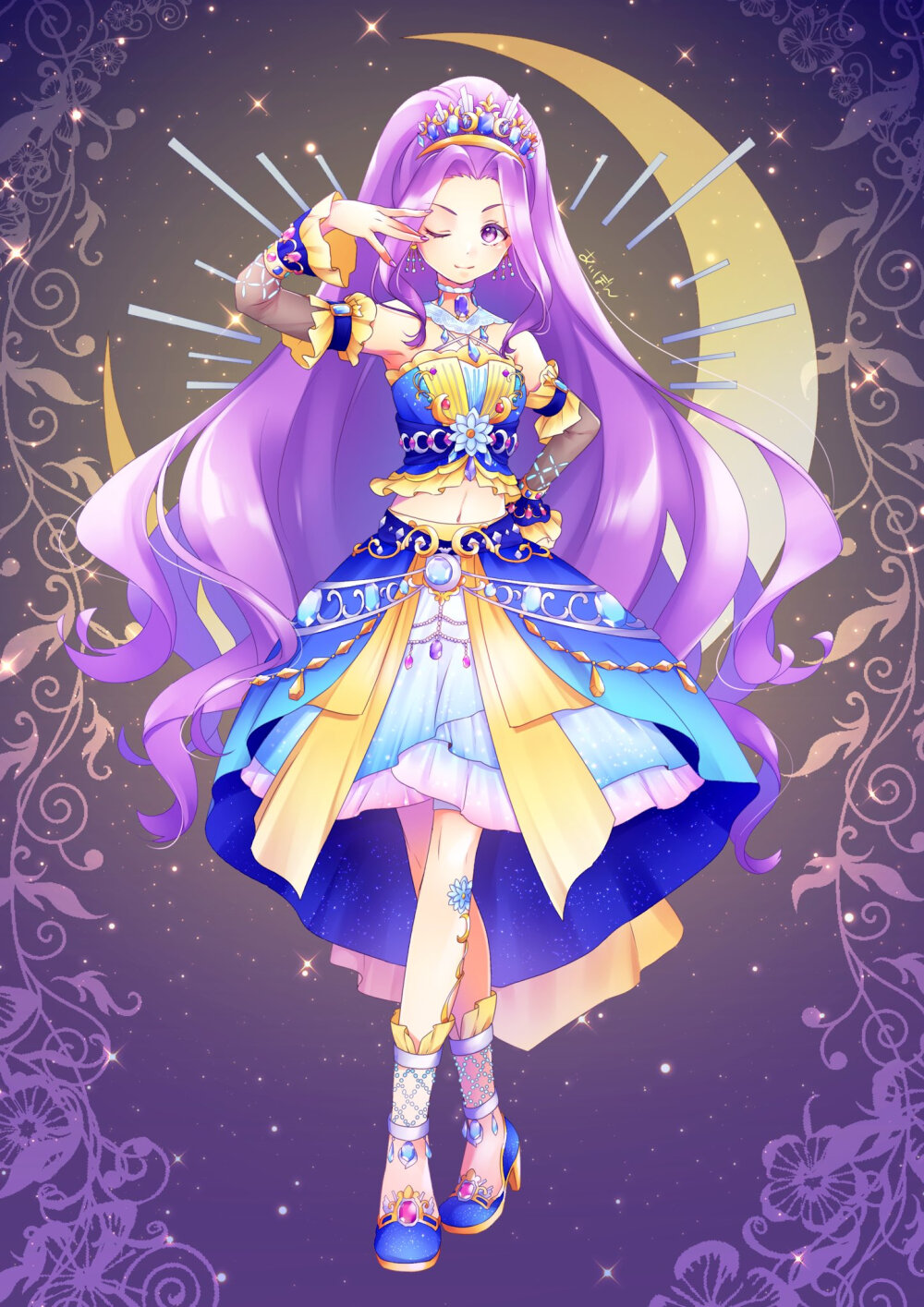 アイカツ! 10th STORY ～未来へのSTARWAY～ - 描き下ろしイラスト 神崎