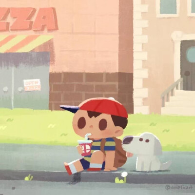 超可爱插画by日本东京插画师Amelic