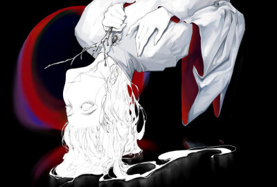 第一千二百六十一期-Haneul 韩国插画师 意义深刻的黑色幽默插画