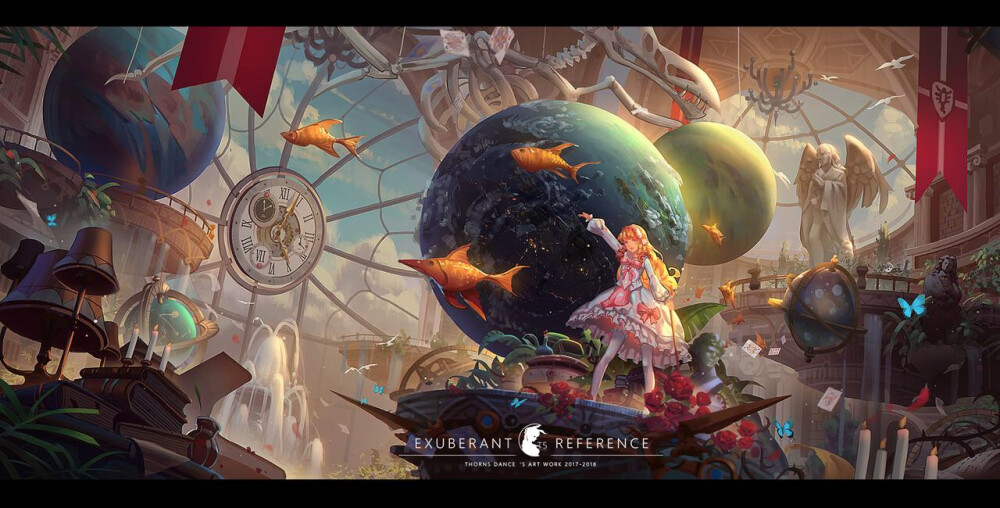 第一千二百六十二期-茨舞 中国插画师 绝对惊艳眼球的插画 上篇