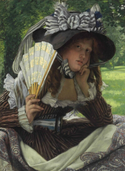 油画 ：James Tissot