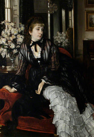 油画 ：James Tissot