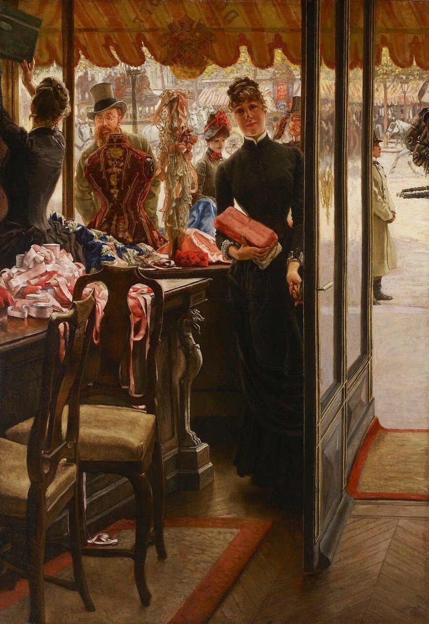 油画 ：James Tissot