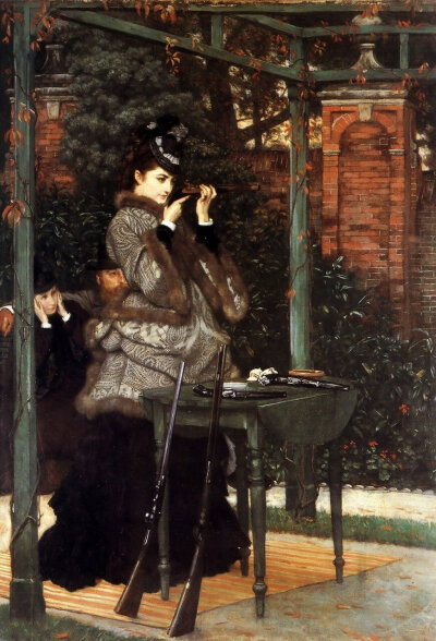 油画 ：James Tissot