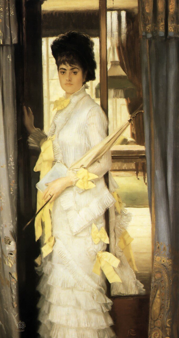 油画 ：James Tissot