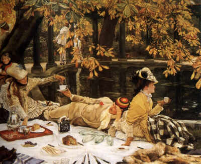 油画 ：James Tissot