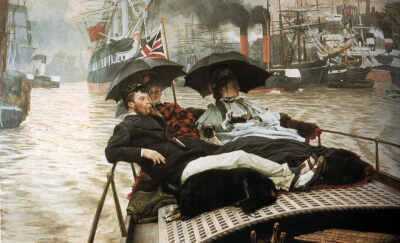 油画 ：James Tissot