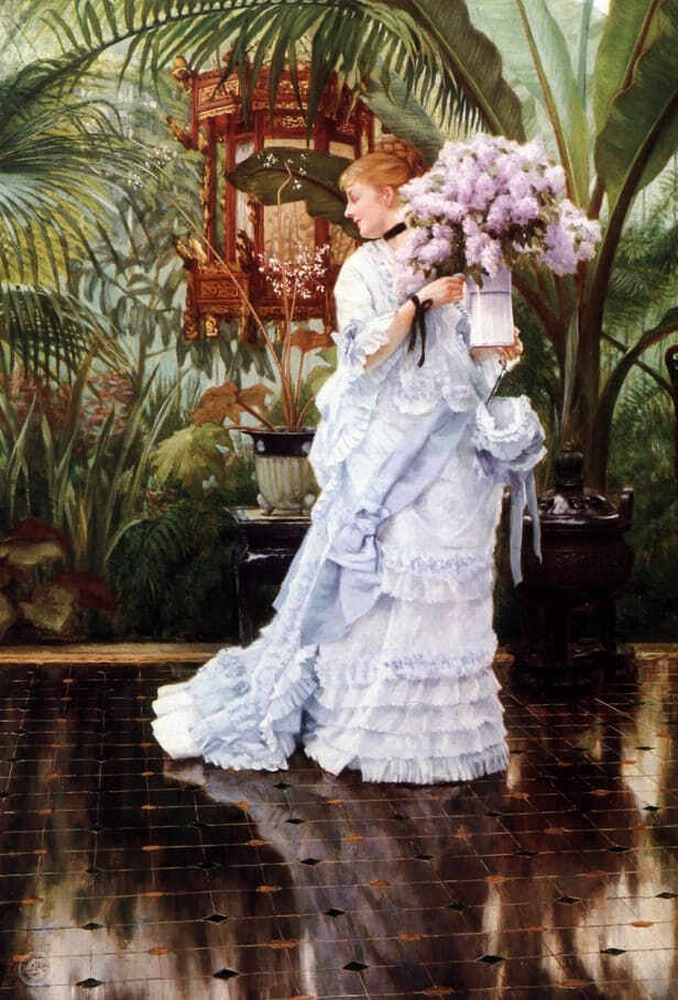 油画 ：James Tissot