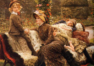 油画 ：James Tissot